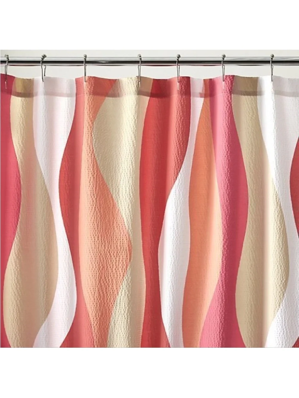 Crate & Barrel Italian Seersucker Curtain